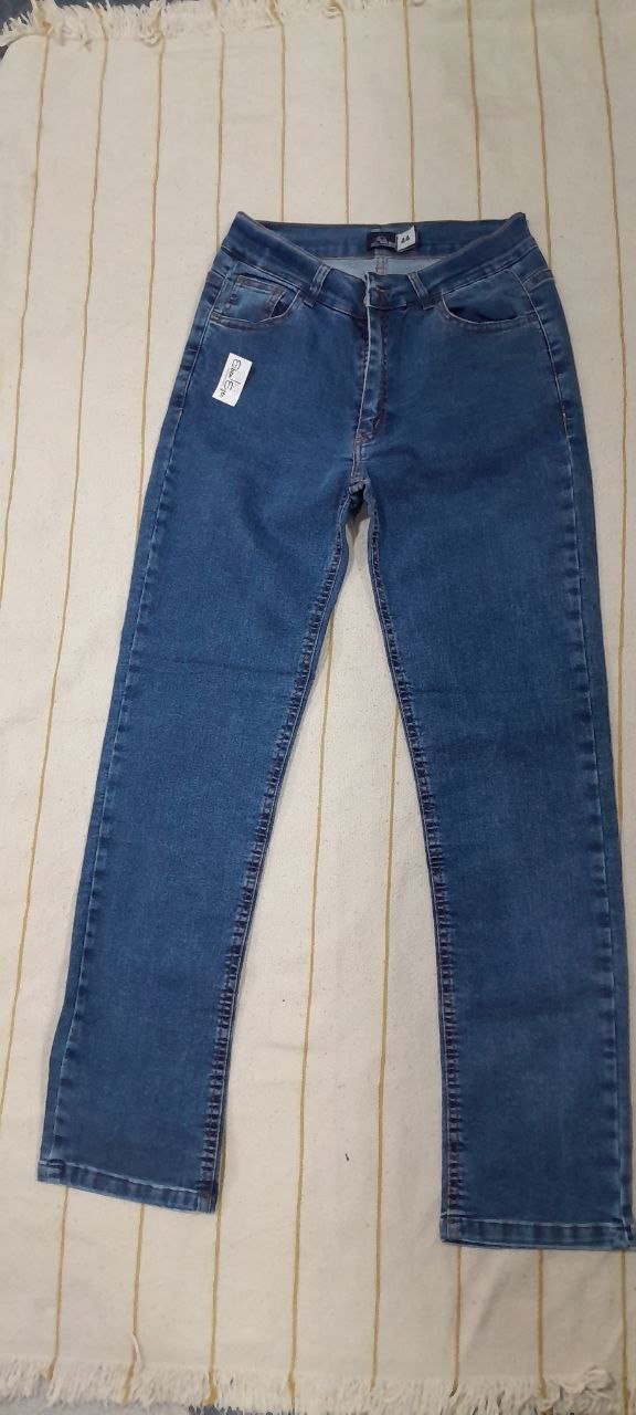 Jean chupin elastizado con bigote - Image 2