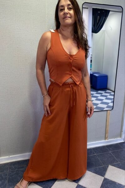 Conjunto de lino cey liso