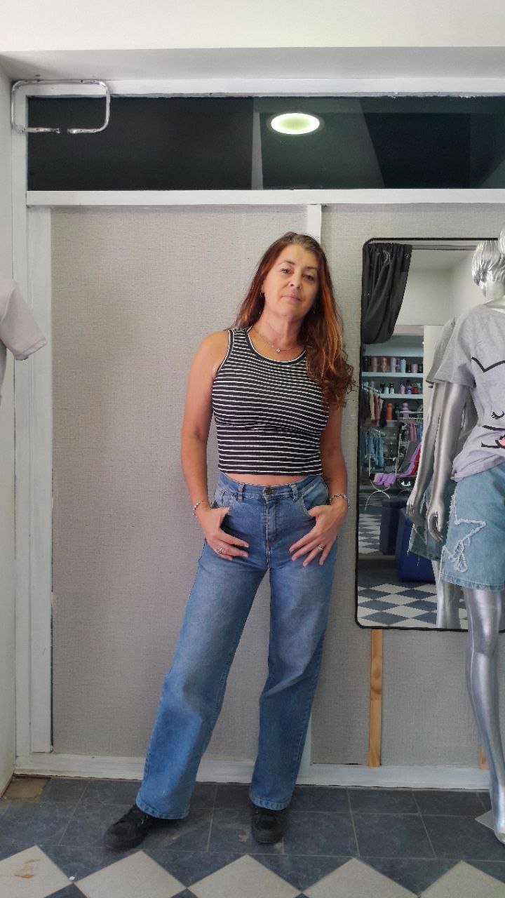 Wide leg elastizado - Image 4